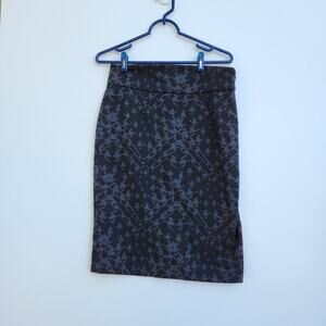 Grace Patterned Pencil Skirt 8